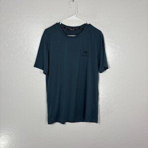Arc'teryx Men's Dark Teal Short Sleeve Shirt